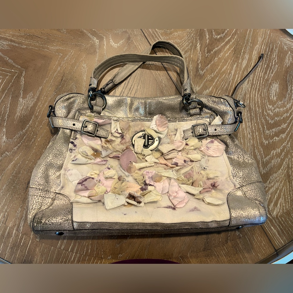 Authentic Coach Pink Petal Shoulder Bag - one of a kind!